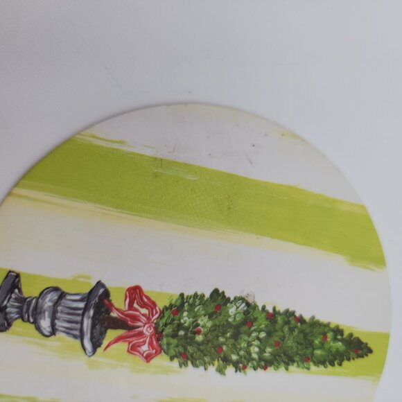 Mainstreet Collection Paper Coasters Topiary Design with Bow Unused - Picture 7 of 9